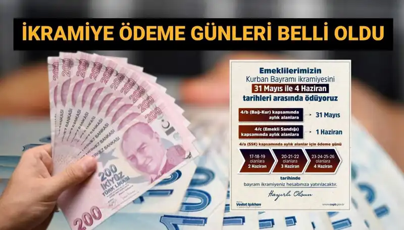 Emekli Bayram İkramiyeleri Hesaplara Ne Zaman Yatacak? Tüm Detaylar Burada!