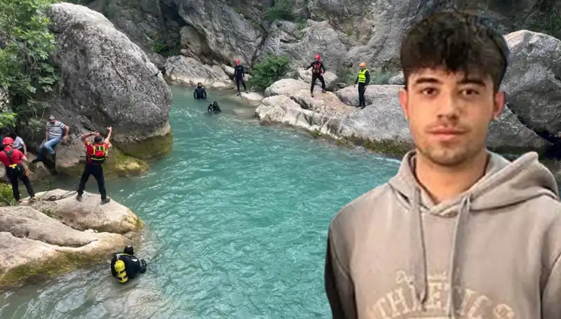 Kayonda Suya Düşen Gençten Üzücü Haber: Hayatını Kaybetti