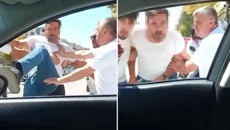 Dolmuş Şoförü Trafikte Kaos Yarattı: O Anlar Kamerada