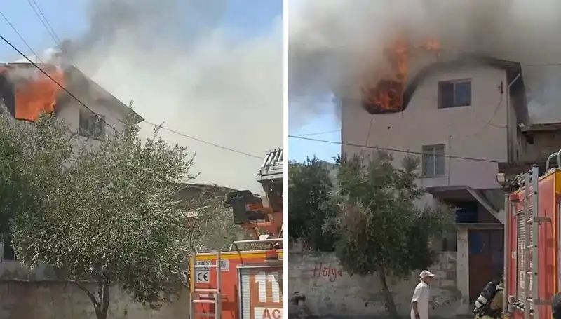 Hatay'da Ev Yangını: Üç Yaşındaki Çocuk Hastaneye Kaldırıldı!