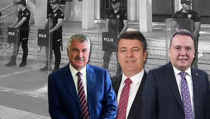 İstanbul ve Antalya'da CHP'li Belediye Başkanlarına Şok Operasyon!
