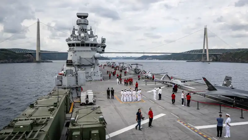 TCG Anadolu, Sarayburnu'ndan Ayrılışla Yeni Bir Döneme Adım Attı