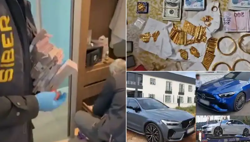 Türkiye'de Tarihi Operasyon: 39 Şehirde 568 Gözaltı ve Lüks Yaşam Ortaya Çıktı