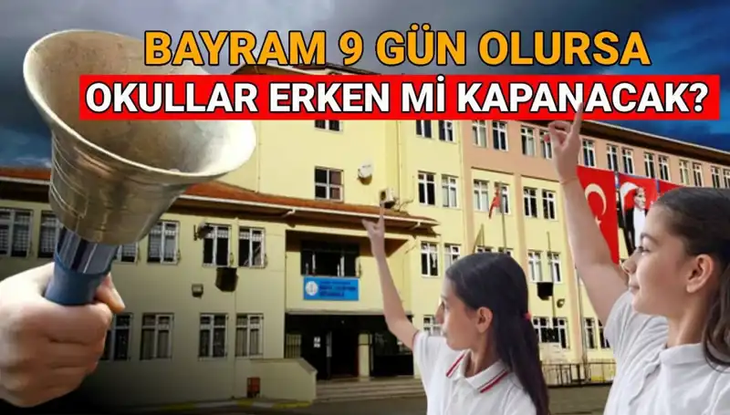 Okullar Ne Zaman Kapanıyor? 2025 Tatil Takvimi Açıklandı!