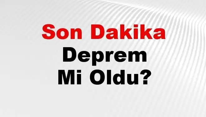 Malatya'da Son Dakika Deprem: Şok Edici Gelişmeler Ortaya Çıktı!