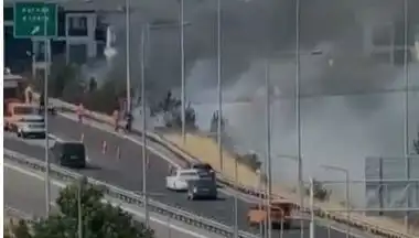 Anadolu Otoyolu’nda Korkutan Yangın Olayı: Sigara İzmariti Neden Oldu!