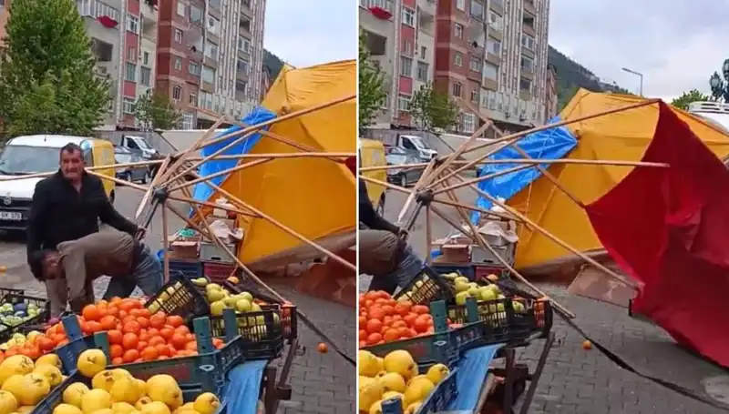 Artvin'de Şiddetli Fırtına: Doğa Nehrini Yerinden Sürdü