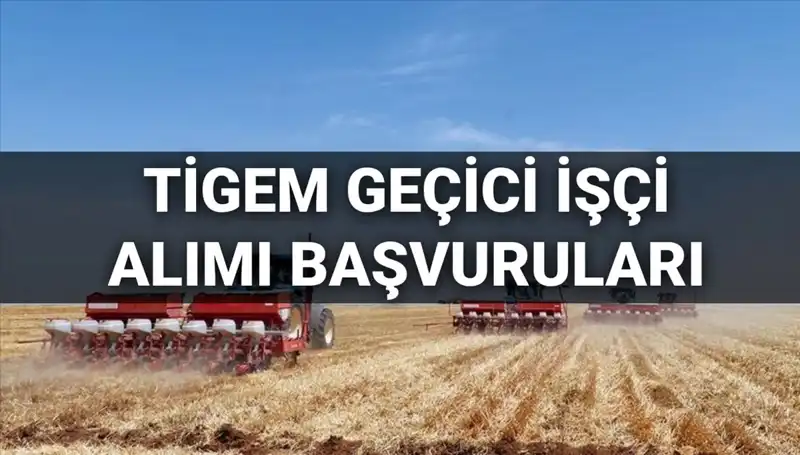 TİGEM 2025 İşçi Alımı: Geçici İşçi Başvuruları İçin Tüm Detaylar