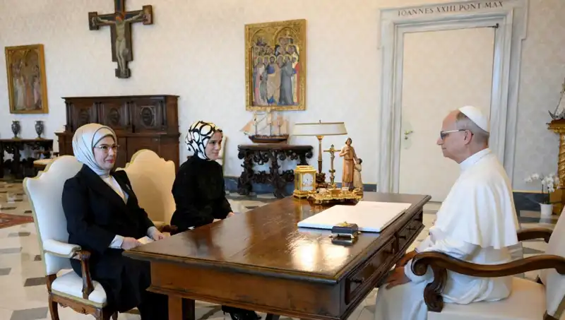Emine Erdoğan ve Papa Leo'nun Görüşmesinin Arkasındaki Gazze Gerçekleri