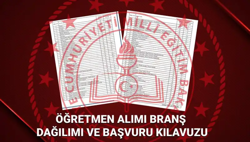 2025 MEB Öğretmen Atamaları: Branş Dağılımı ve Sözleşmeli Başvuru Kılavuzu